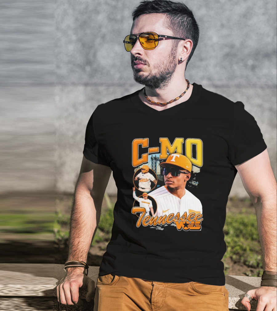 C-MO Tennessee Vols Baseball Vintage T-Shirt