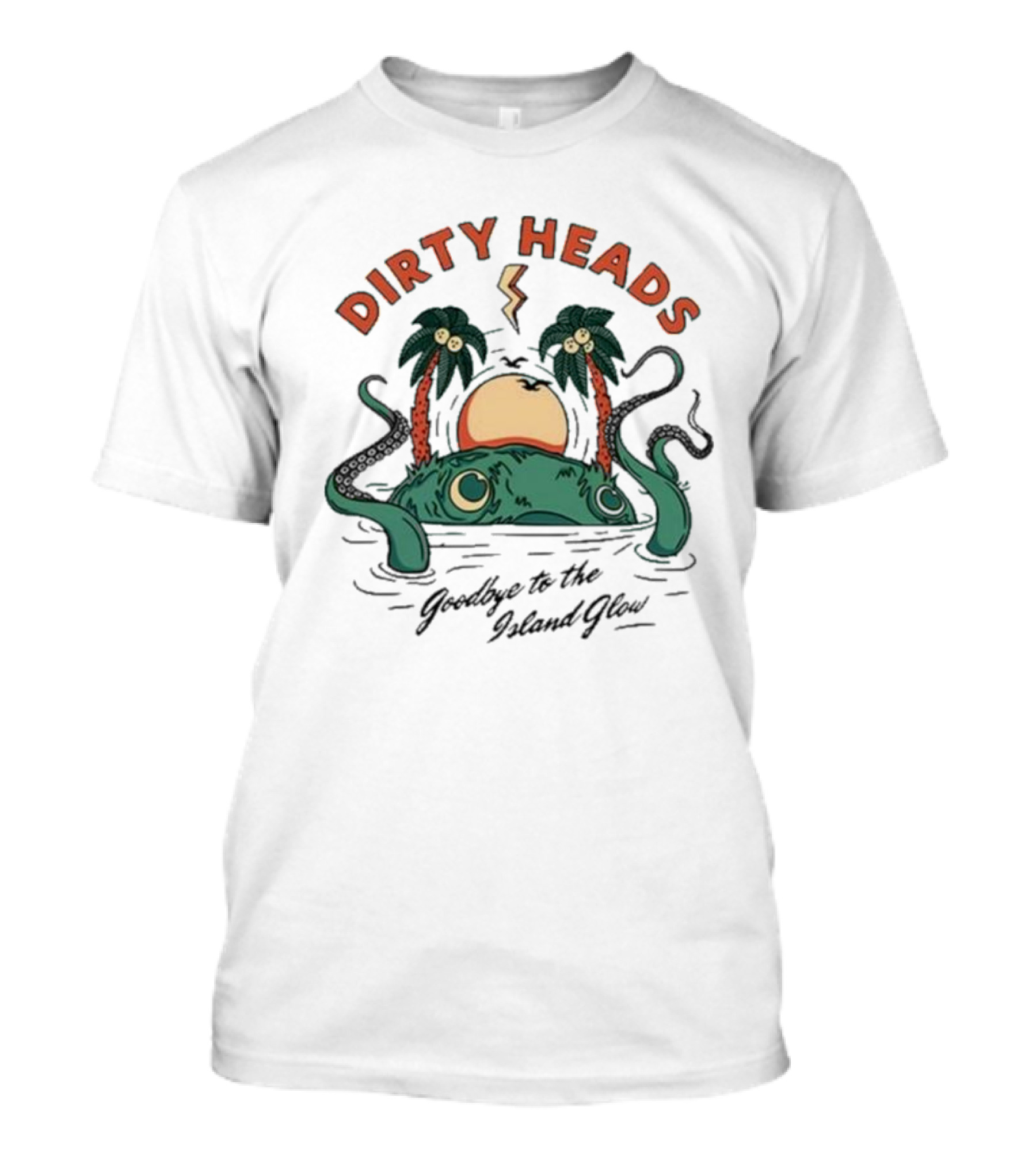 Dirty Heads Goodbye To The Island Glow T-Shirt