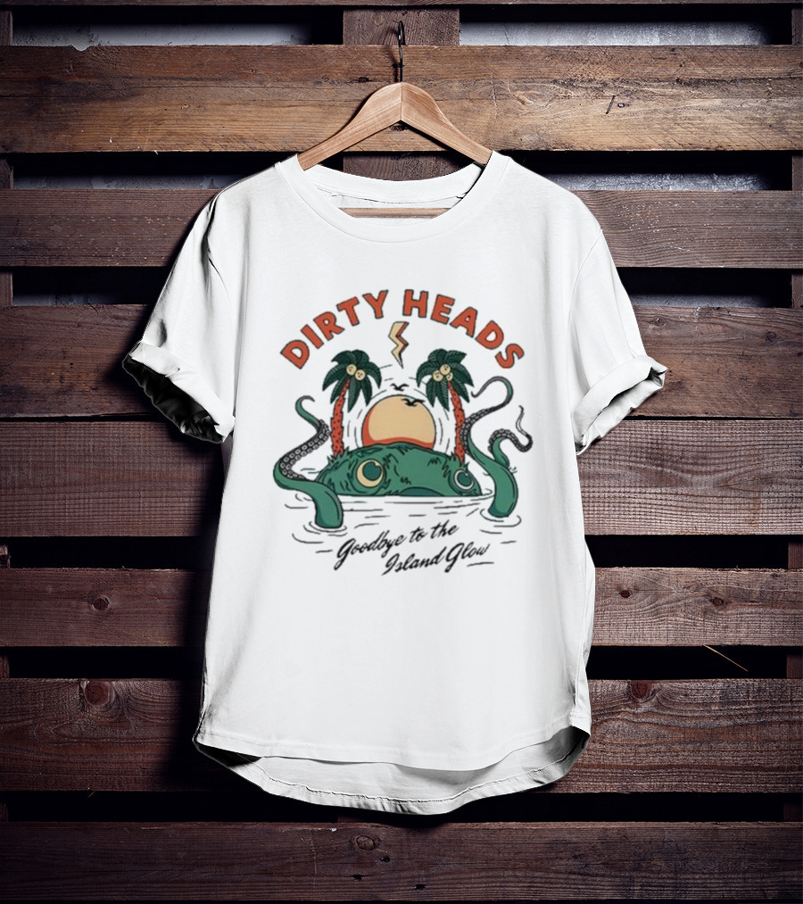 Dirty Heads Goodbye To The Island Glow T-Shirt