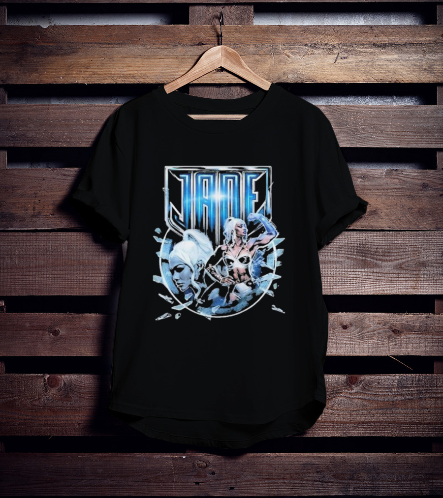 Jade Shattered Glass Power Pose T-Shirt