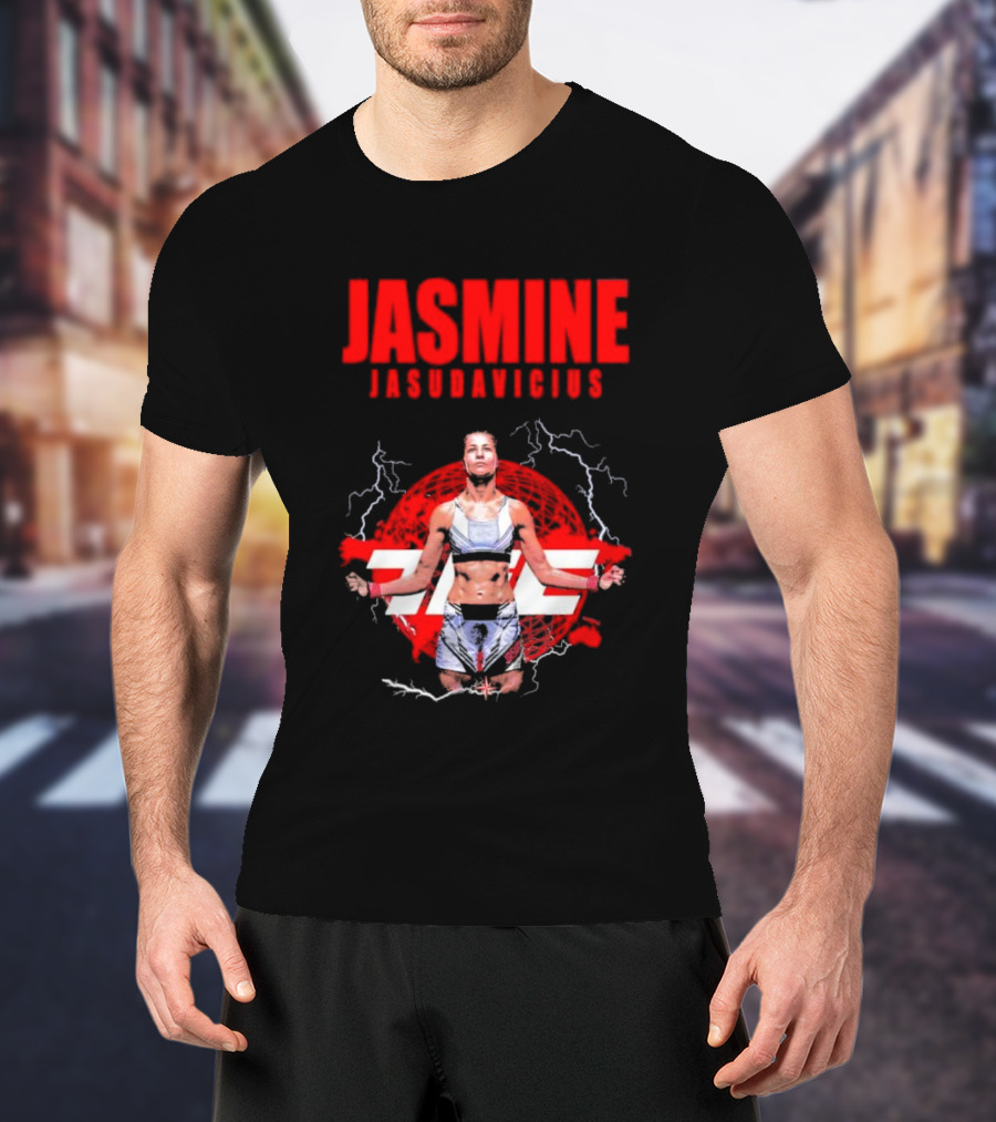Jasmine Jasudavicius UFC Fighter Supporter MMA Champion T-Shirt