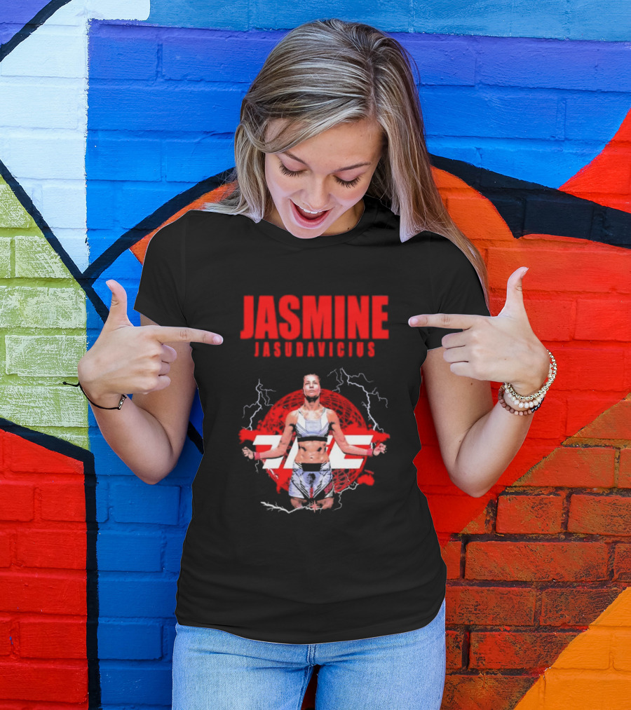 Jasmine Jasudavicius UFC Fighter Supporter MMA Champion T-Shirt