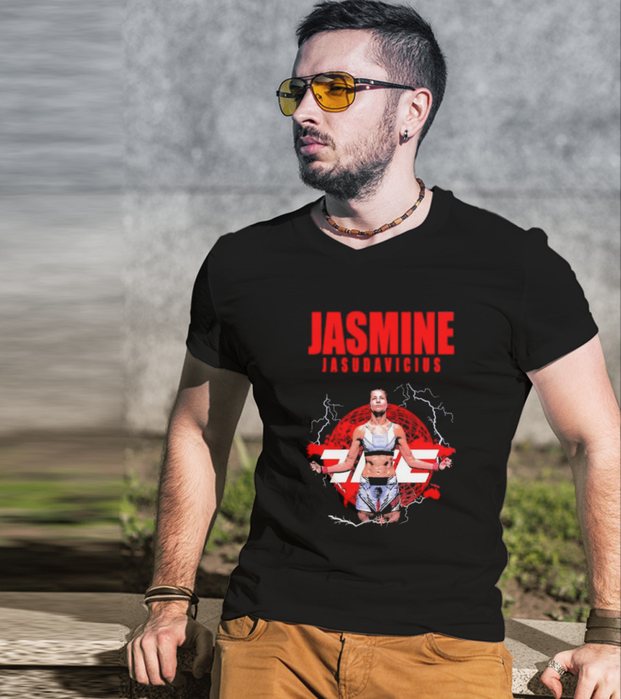 Jasmine Jasudavicius UFC Fighter Supporter MMA Champion T-Shirt