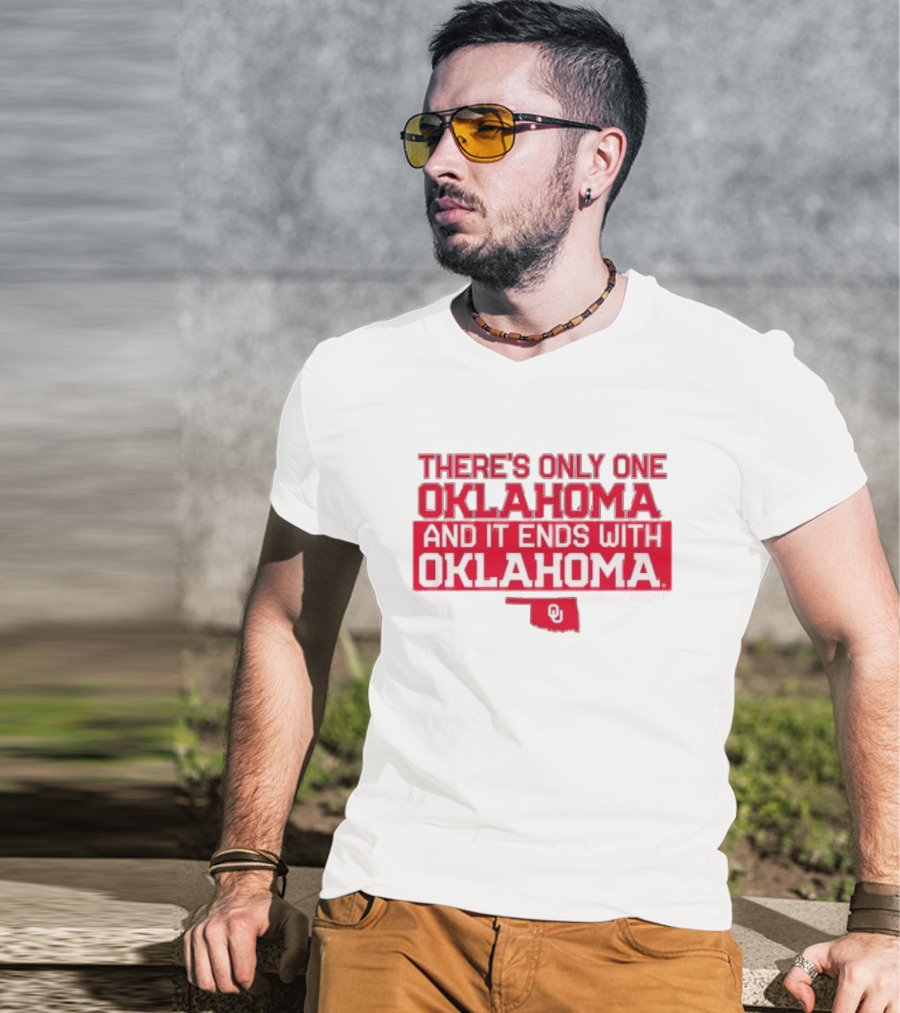 There’s Only One Oklahoma And It Ends With Oklahoma Rylie Boone OU T-Shirt