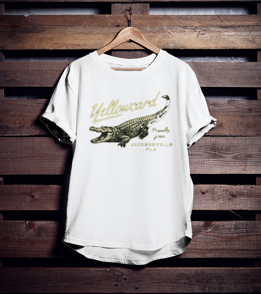 Yellowcard Proudly From Jacksonville Fla Gator T-Shirt