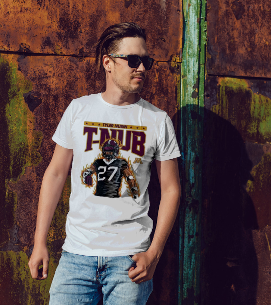 Ncaa Football Tyler Nubin T-Nub Defensive Back 27 Youth T-Shirt