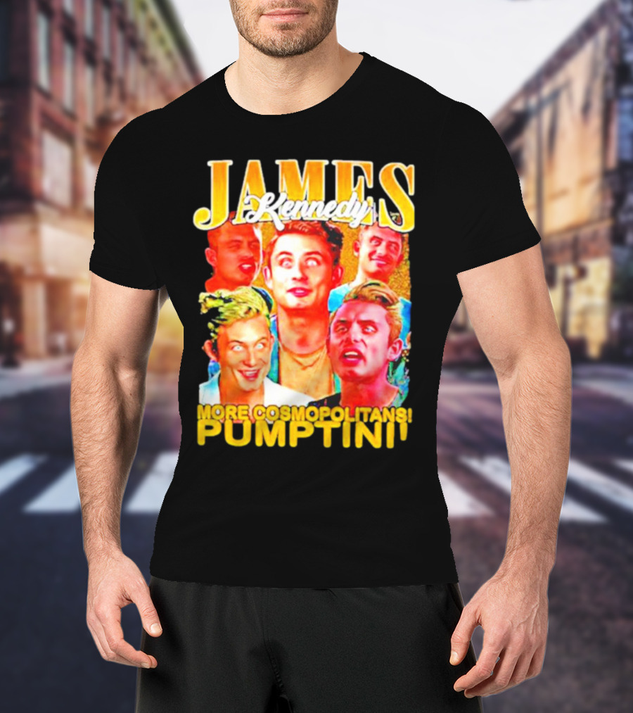 James Kennedy More Cosmopolitans Pumptini Vintage T-Shirt