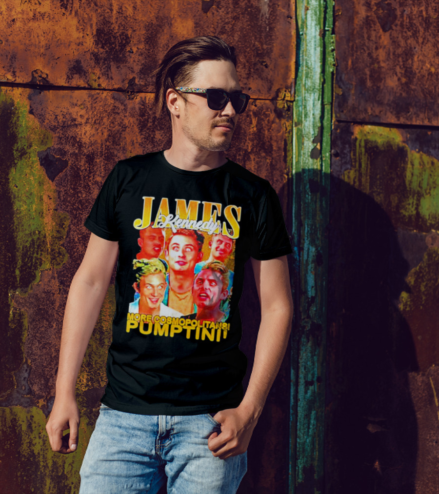 James Kennedy More Cosmopolitans Pumptini Vintage T-Shirt