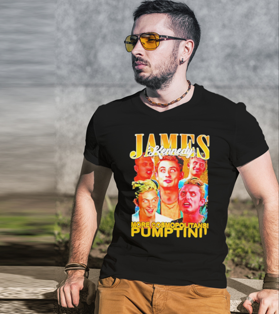 James Kennedy More Cosmopolitans Pumptini Vintage T-Shirt