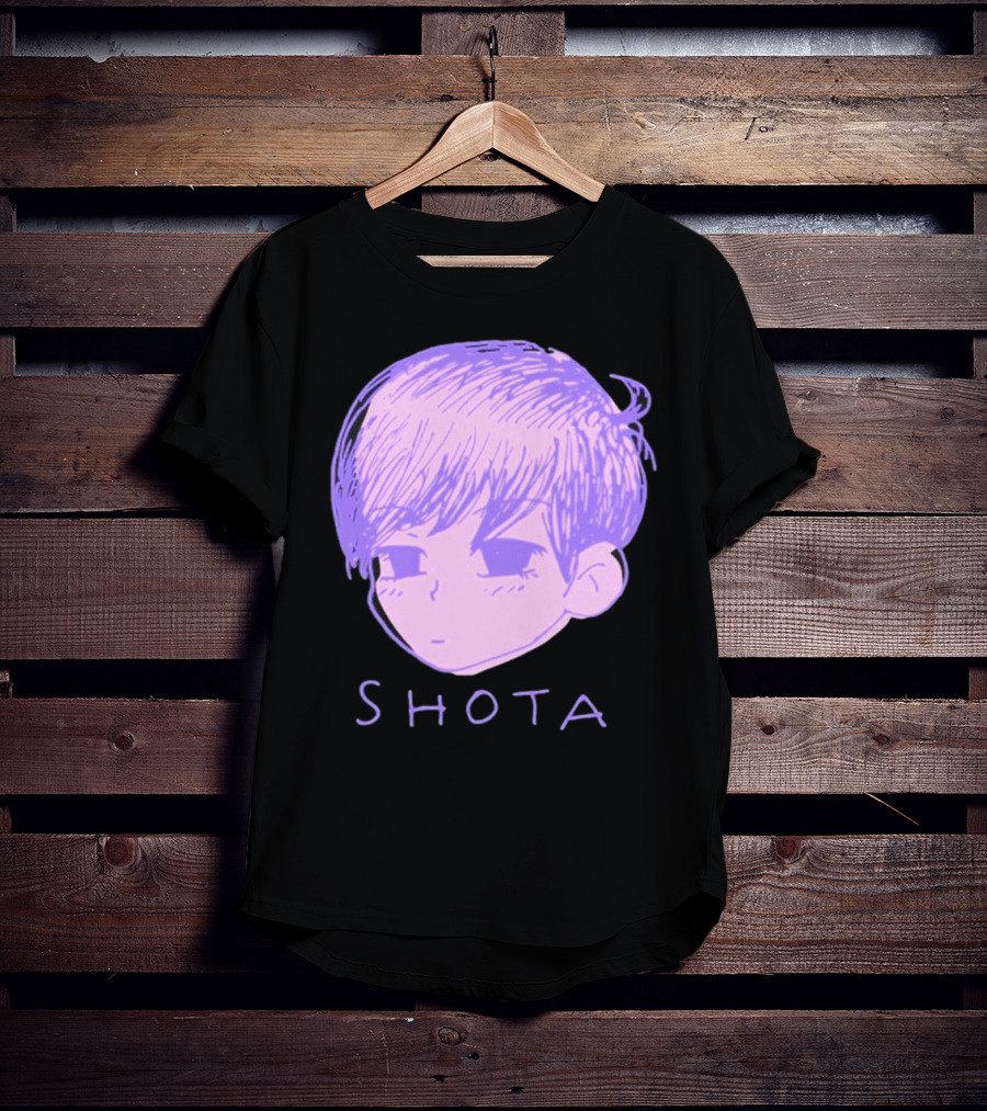 Kitsune Heroes Omo Cat Shota Anime Character Face Drawing T-Shirt