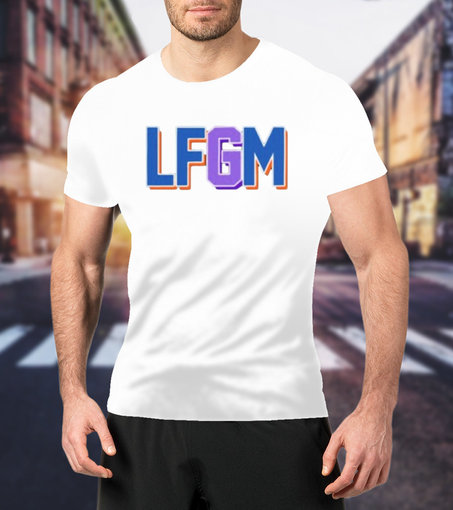 Jomboymedia LFGM Mets Inspired T-Shirt