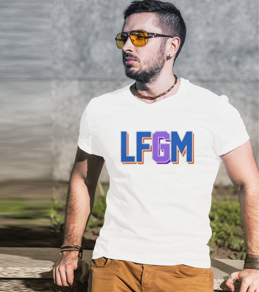 Jomboymedia LFGM Mets Inspired T-Shirt