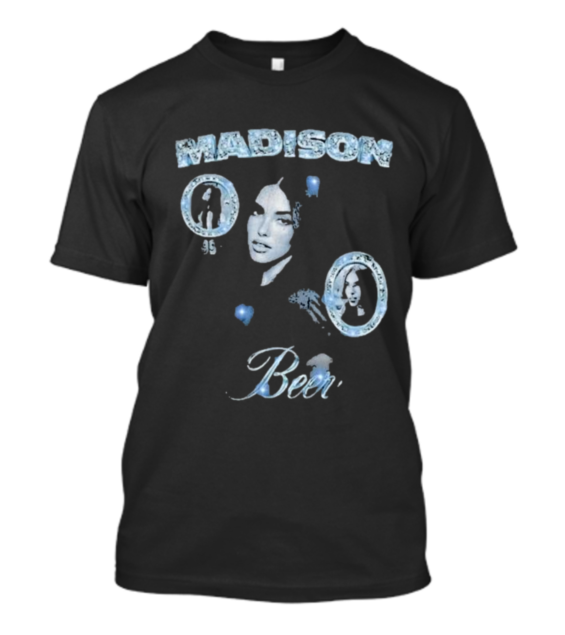 Madison Beer 95 Blue Gem Portraits T-Shirt