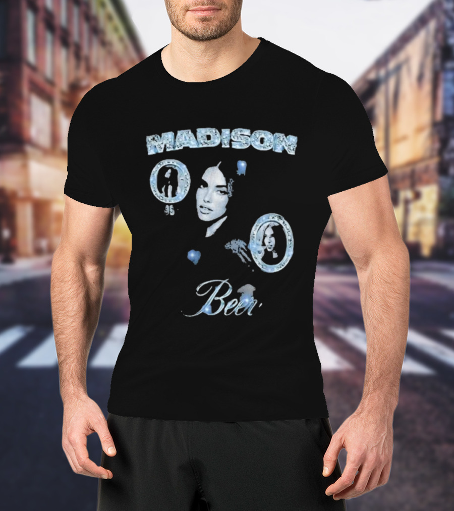 Madison Beer 95 Blue Gem Portraits T-Shirt