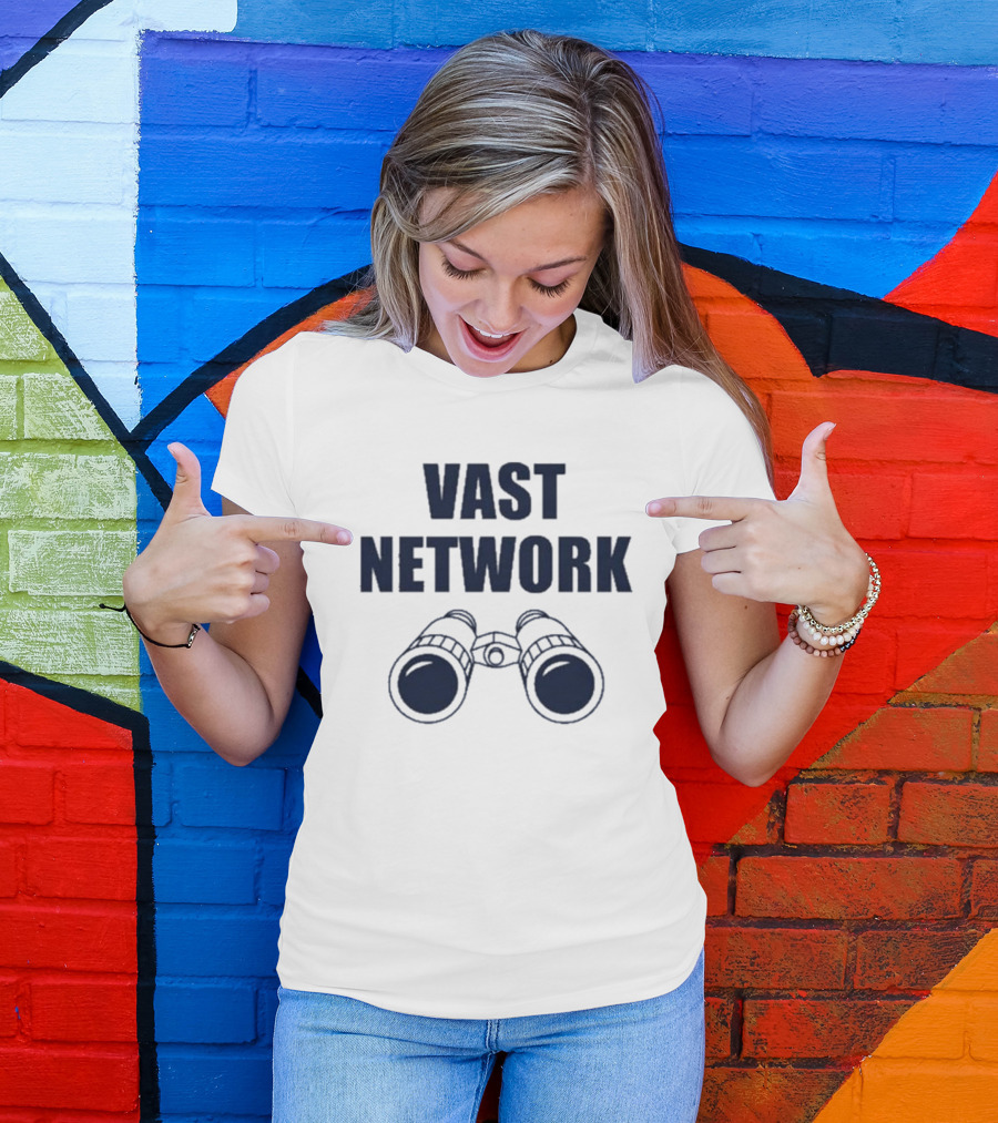 Mgoblog Vast Network With Binoculars T-Shirt