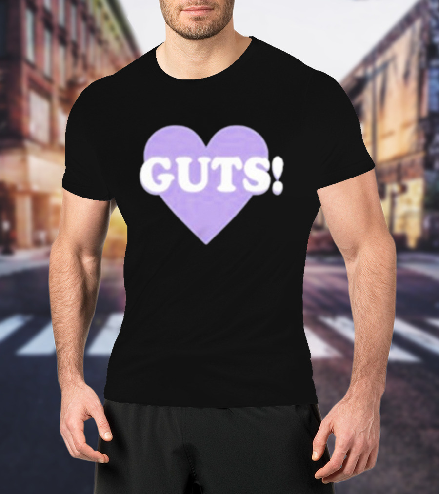 Noufa Saw Liv Guts Purple Heart GUTS T-Shirt