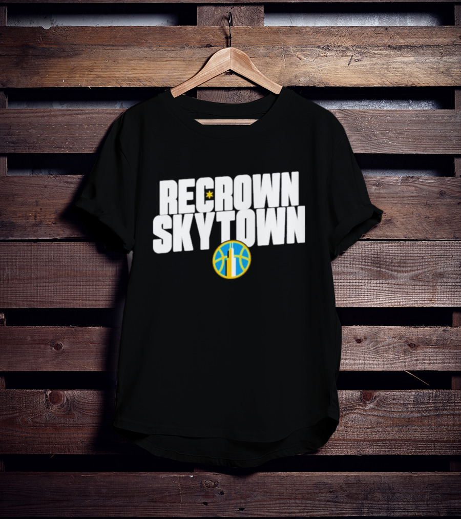 Recrown Skytown Basketball Skyline Star T-Shirt