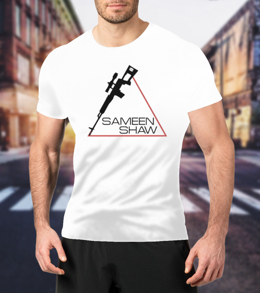 Sameen Shaw Samaritan Rifle Triangle T-Shirt