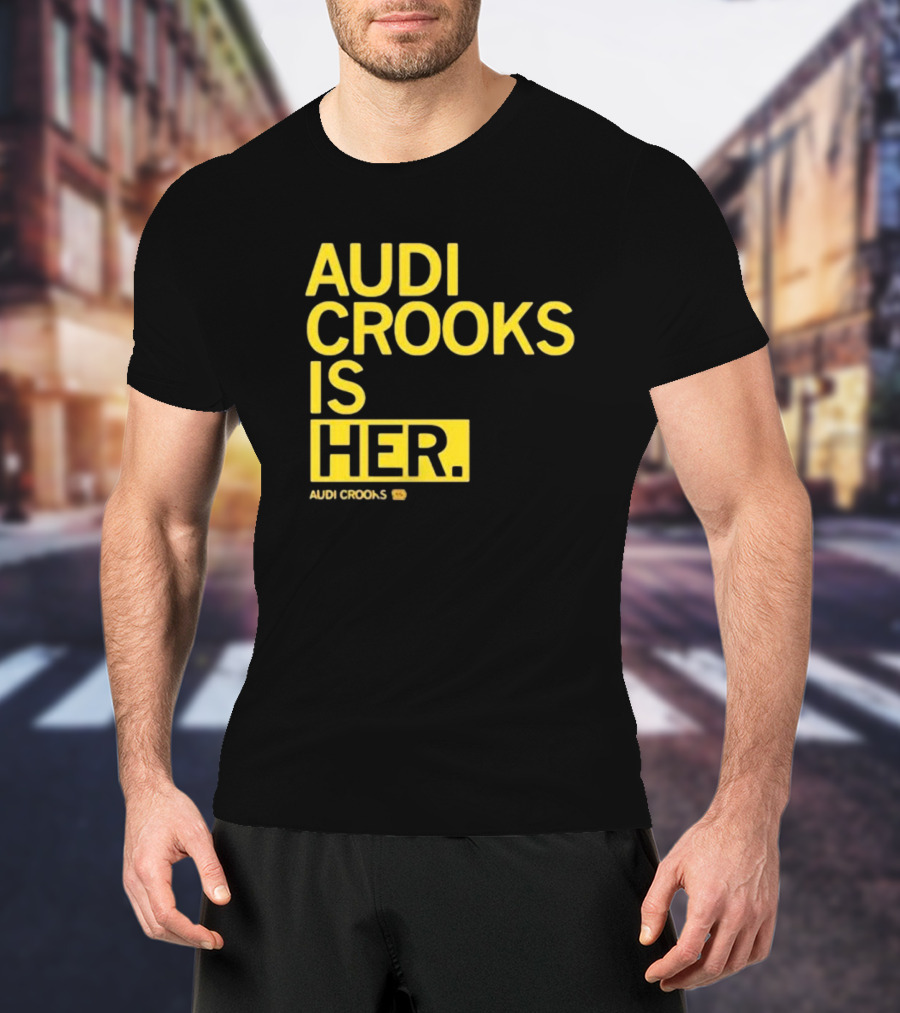 Audi Crooks Is Her Basketball Star Empowerment T-Shirt