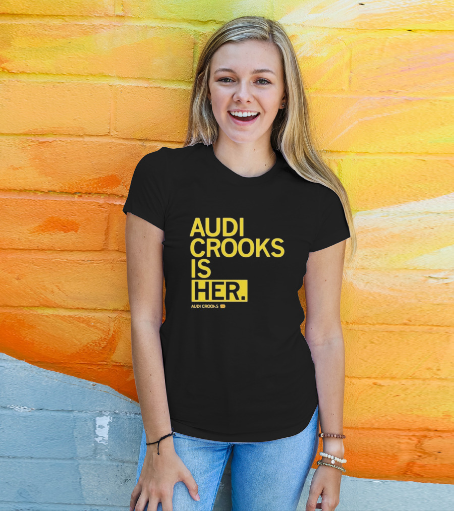 Audi Crooks Is Her Basketball Star Empowerment T-Shirt