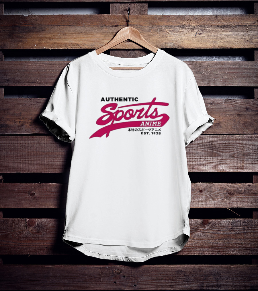 Authentic Sports Anime Est 1928 T-Shirt