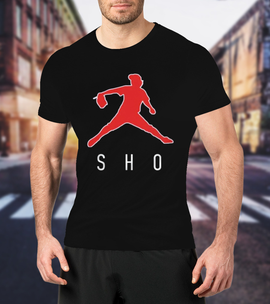 Be Like Mike SHO Red Jumpman Pitcher T-Shirt