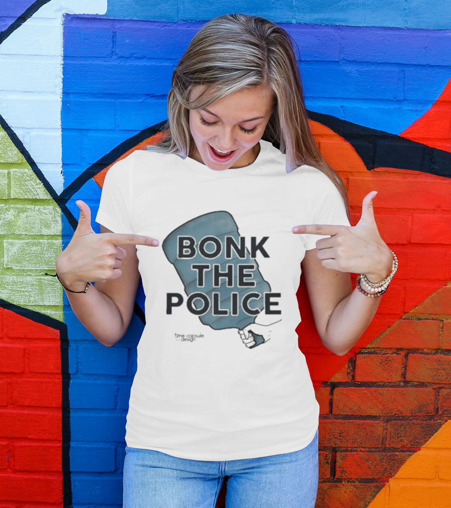 Bonk The Police Water Jug T-Shirt