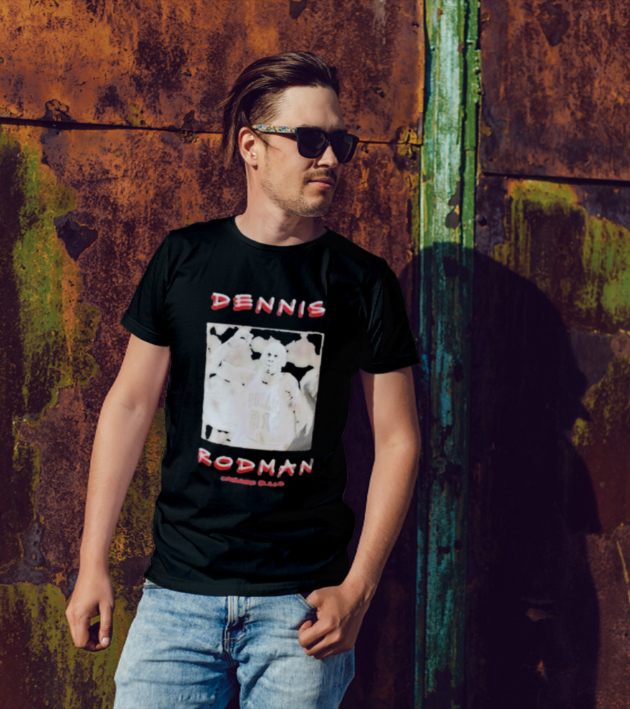 DENNIS RODMAN BULLS 91 CHICAGO BASKETBALL T-Shirt