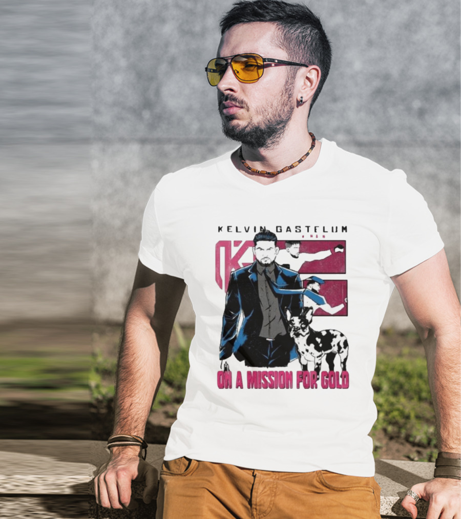 Kelvin Gastelum Wick On A Mission For Gold T-Shirt