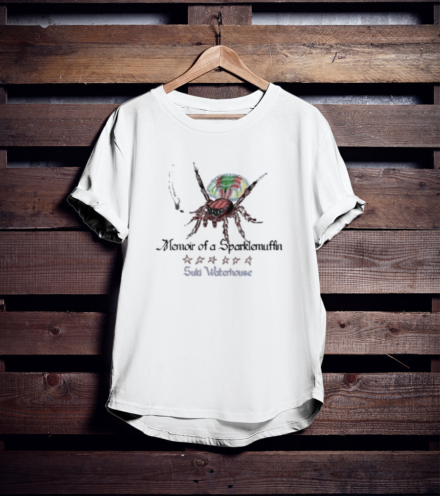 Memoir Of A Sparklemuffin Suki Waterhouse Rainbow Spider T-Shirt