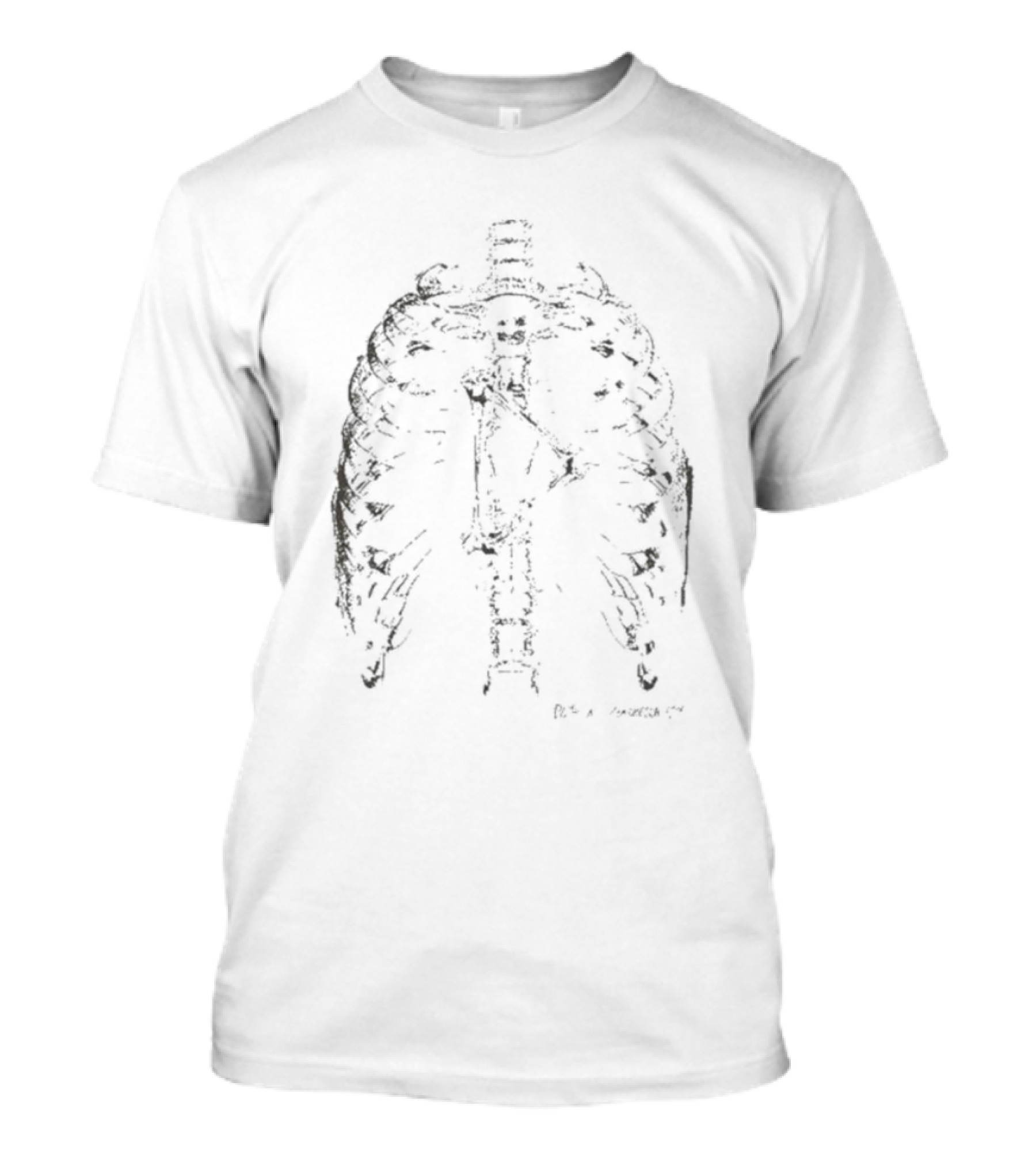 Ribcage Doja Cat Skeleton T-Shirt