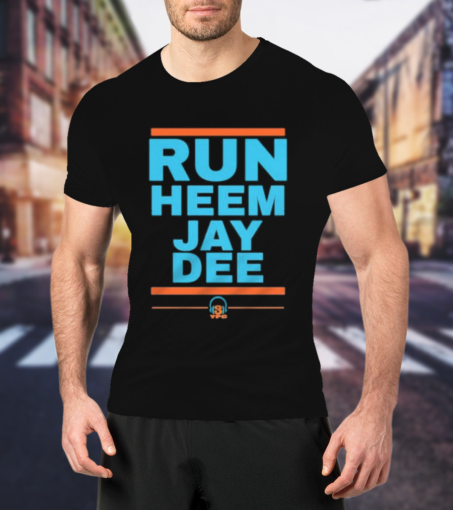 RUN HEEM JAY DEE 83 VPG Miami Dolphins T-Shirt