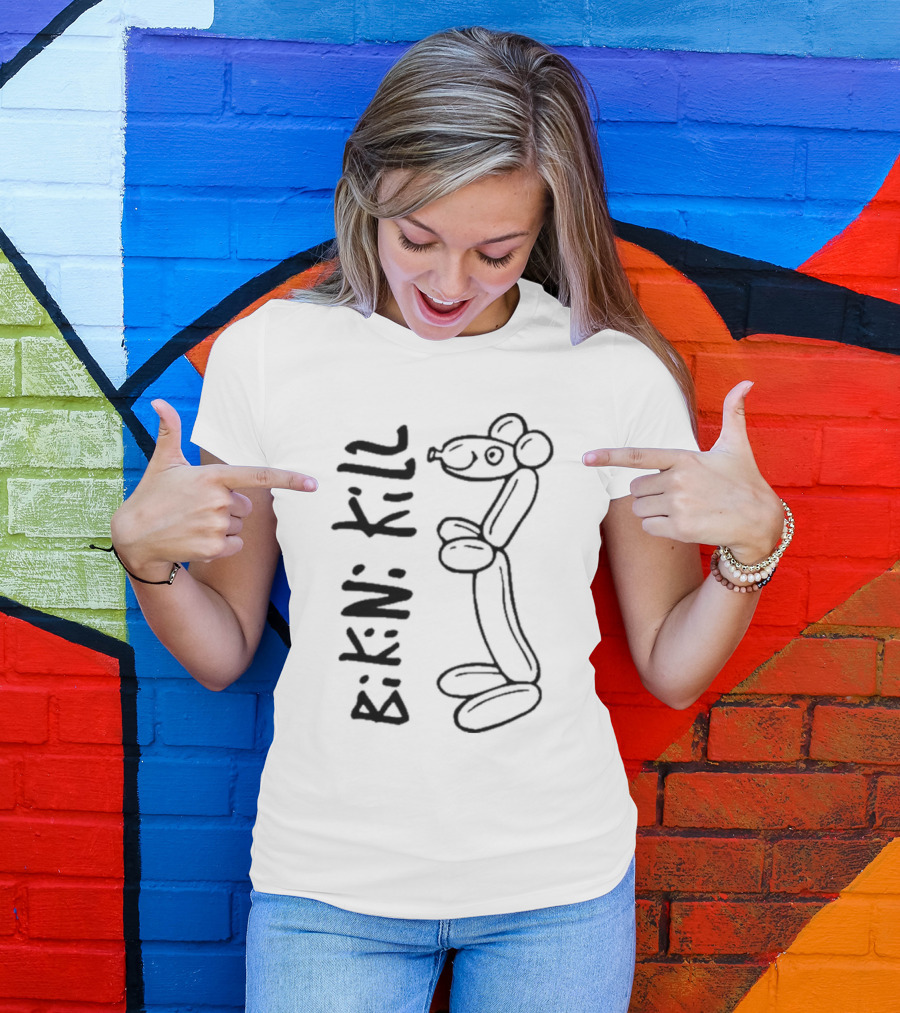 BiKiNi KiLL Balloon Animal Dog T-Shirt