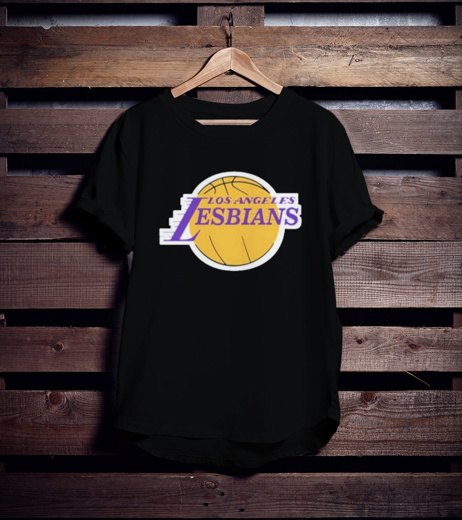 Lakeyia Brown Los Angeles Lesbians Basketball Logo Lakers T-Shirt