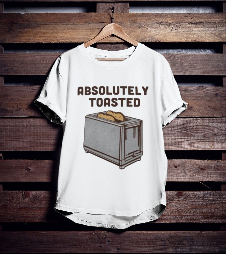 Absolutely Toasted Retro Toaster T-Shirt