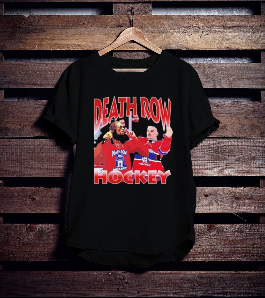 Arber Xhekaj Snoop Dogg Death Row Hockey Collaboration T-Shirt