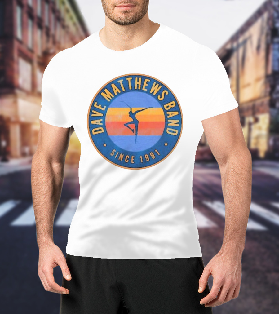 Dave Matthews Band Since 1991 Dancing Figure T-Shirt
