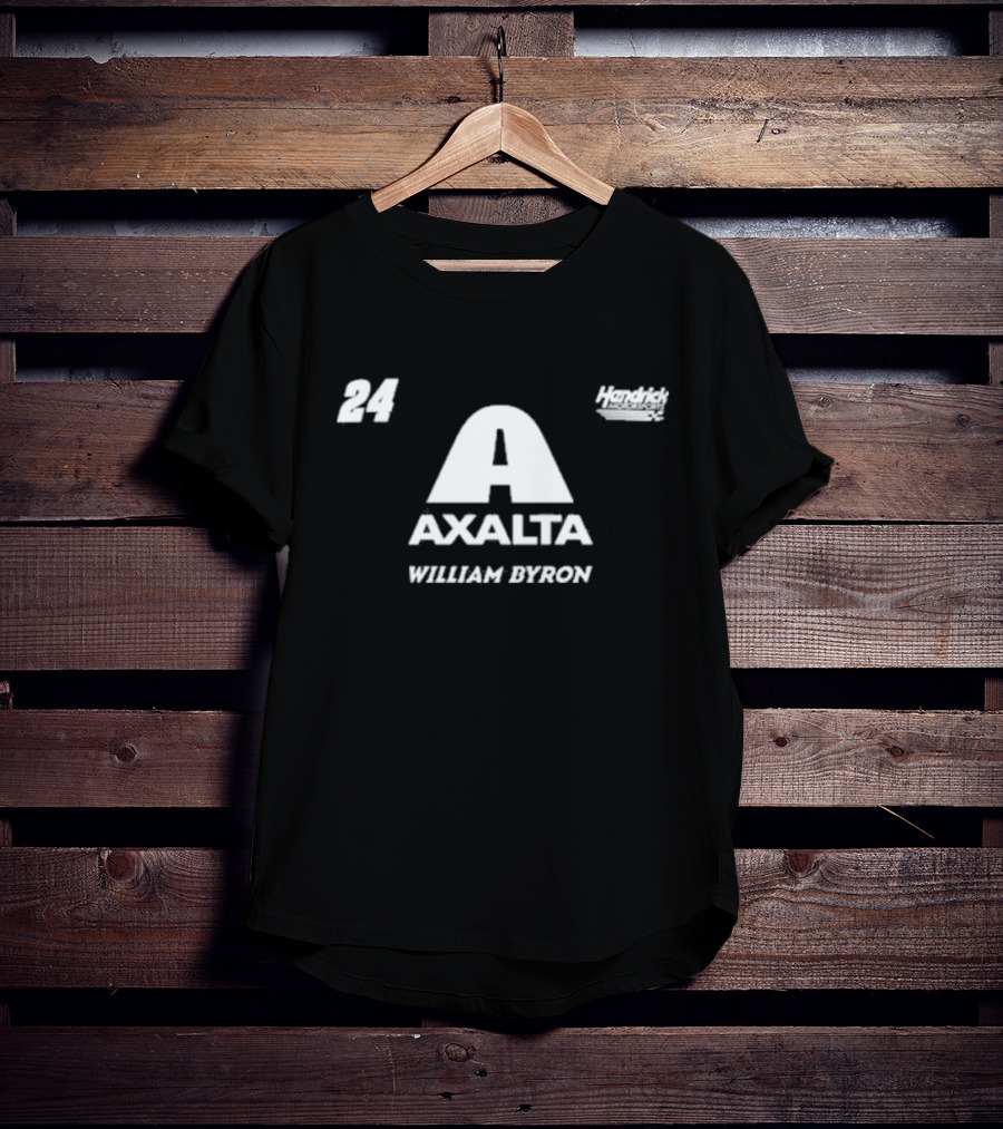 Hendrick Motorsports 24 Axalta William Byron Racing Team T-Shirt