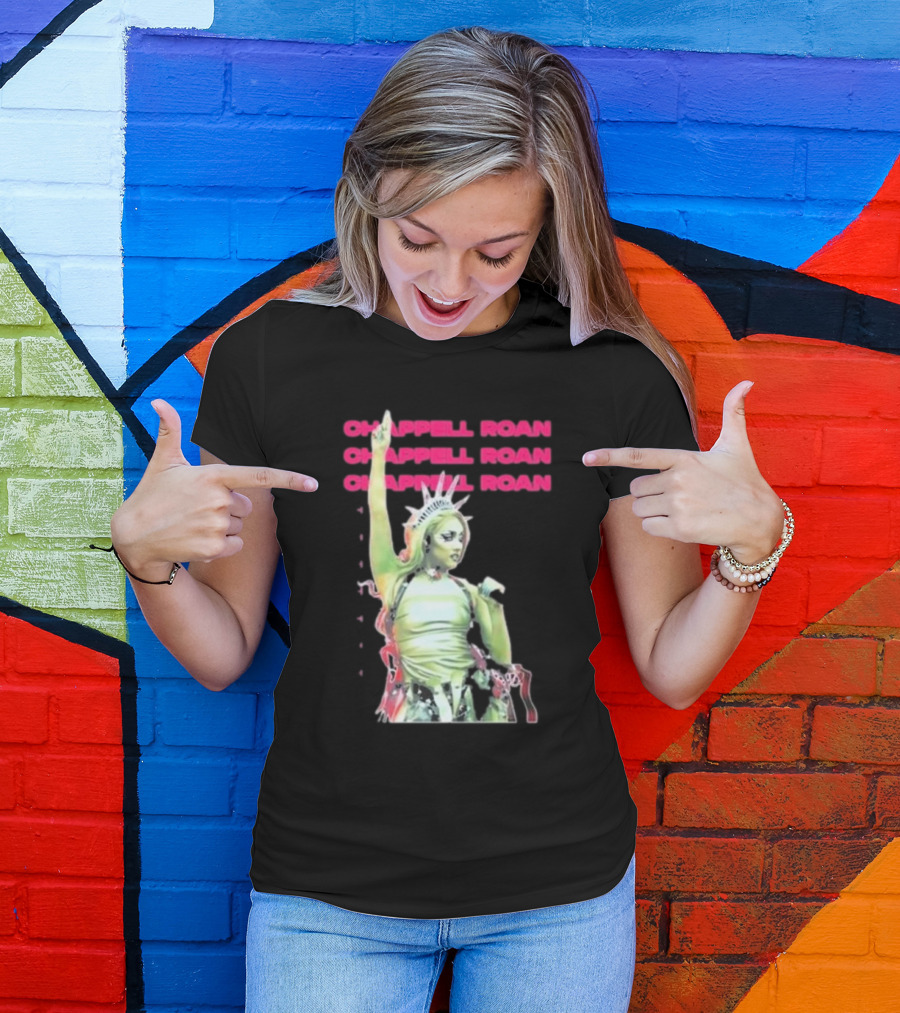 Chappell Roan Statue Of Liberty Performance T-Shirt