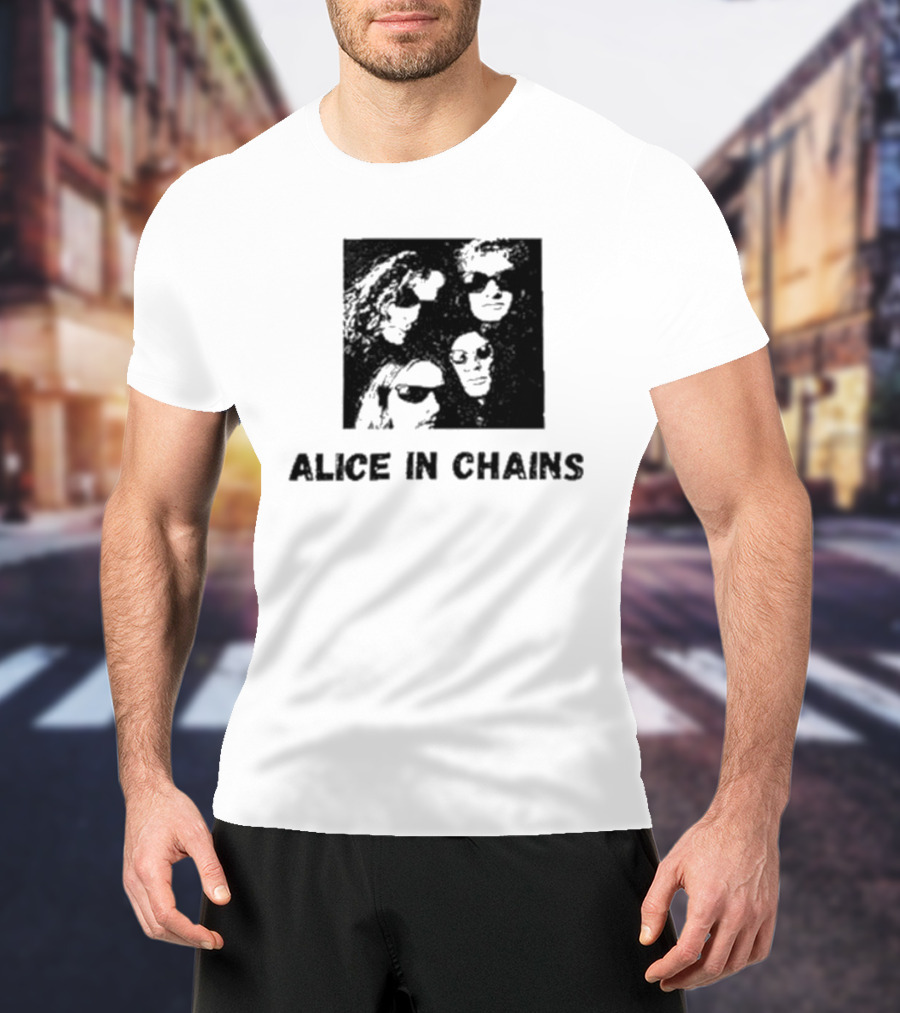 ALICE IN CHAINS San Antonio Concert Sharpist T-Shirt