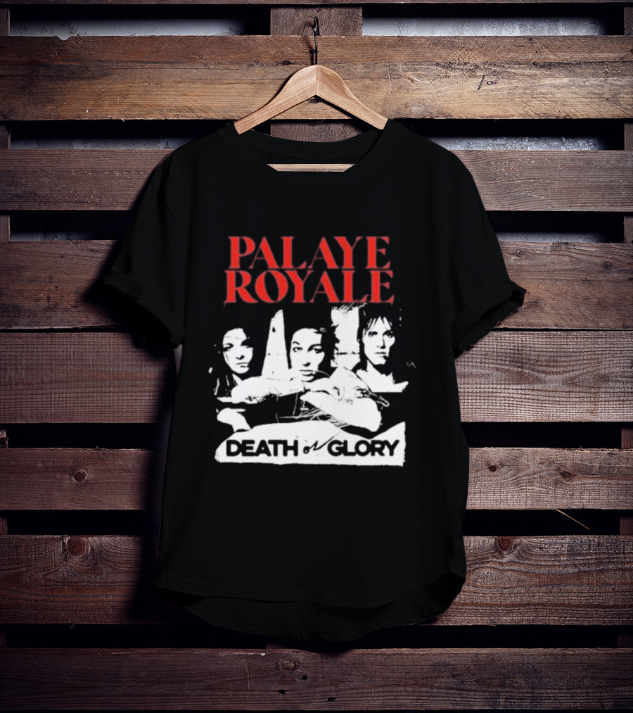 Palaye Royale Death Or Glory Band Member Portrait Trio T-Shirt