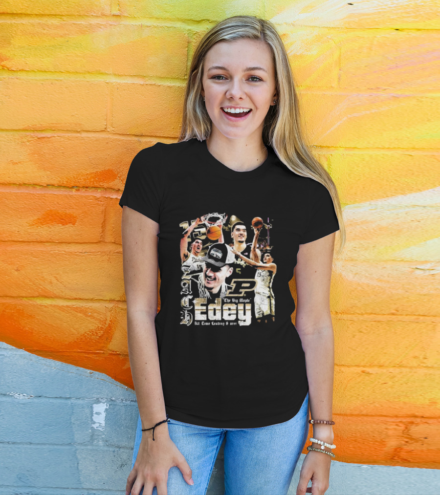 Zach Edey The Big Maple Purdue All Time Leading Scorer T-Shirt