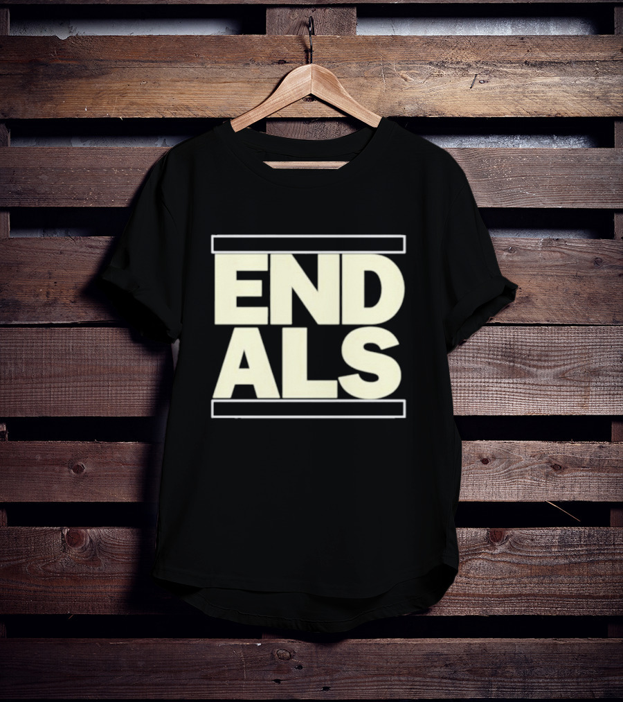 Torey Lovullo Supporting Awareness With End ALS Message T-Shirt