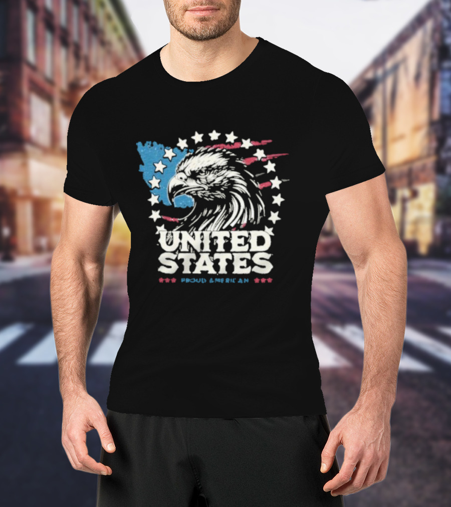 United States Proud American Eagle T-Shirt