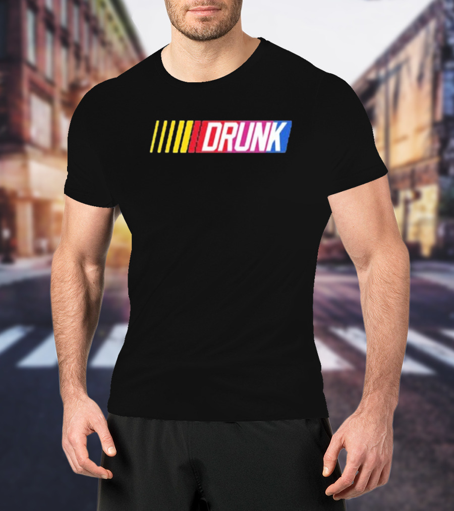 Silly Geese Racing Style Drunk Nascar T-Shirt