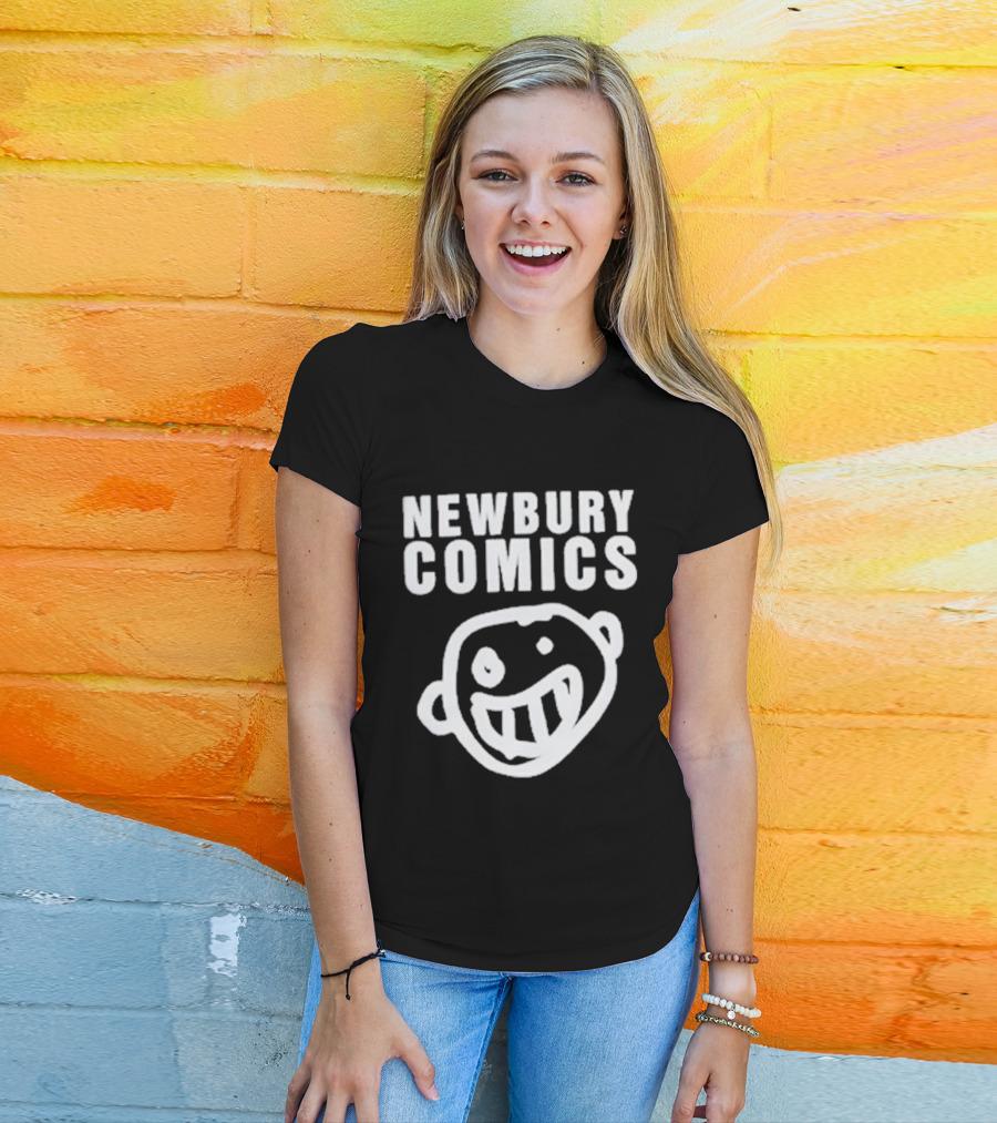 Newbury Comics Smiling Face T-Shirt