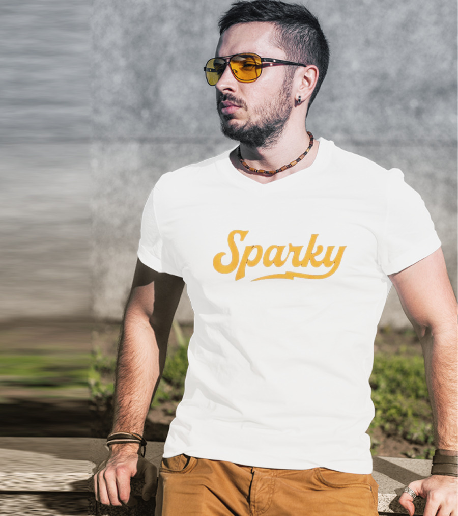 Sparky Vintage Electrician Lineman T-Shirt