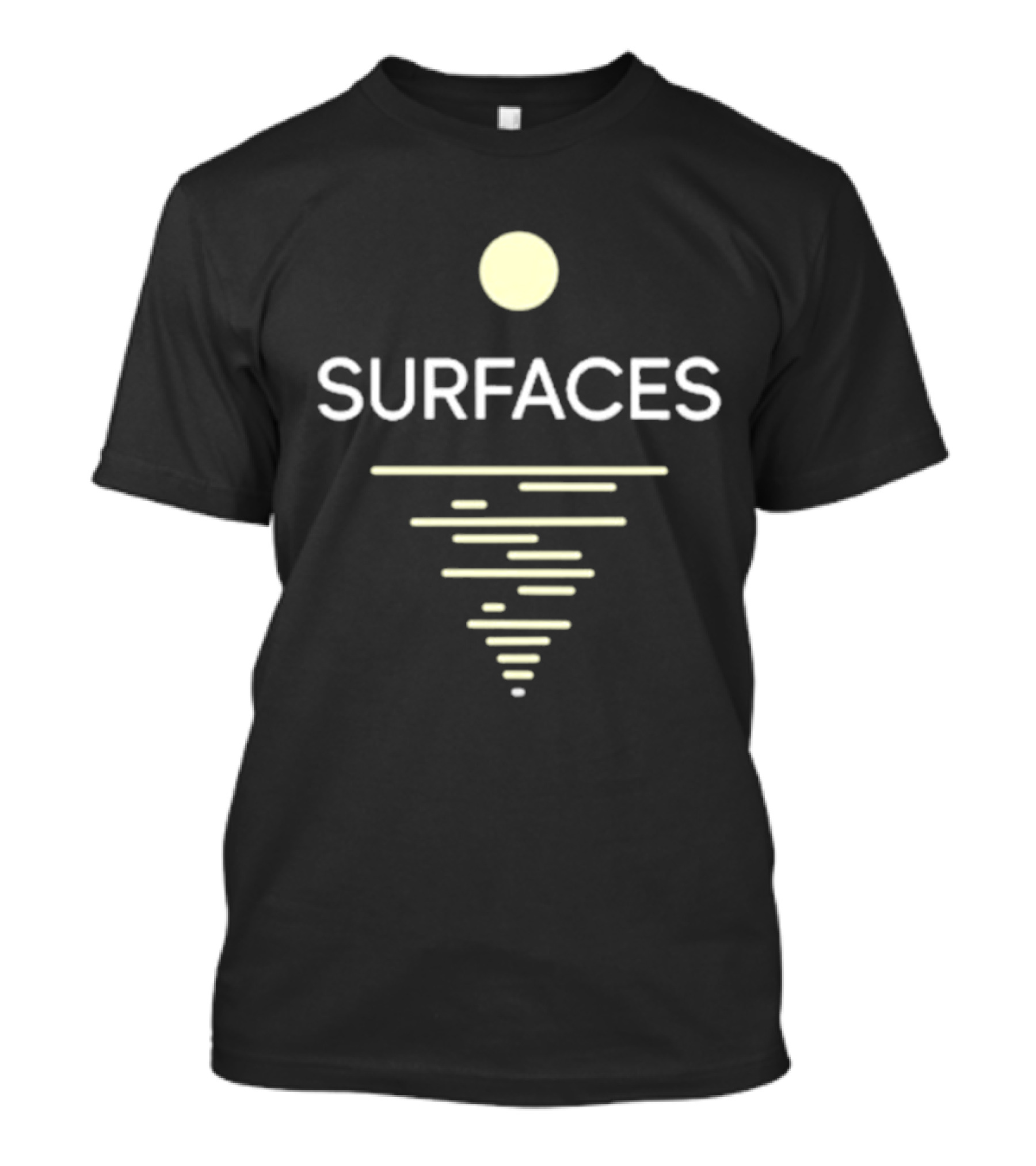 Surfaces Good Morning Tan Sun Lines T-Shirt
