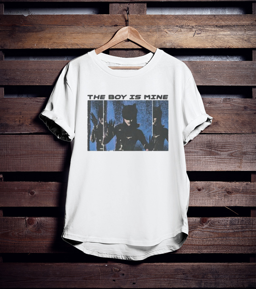 The Boy Is Mine Catwoman Reflection Trio T-Shirt