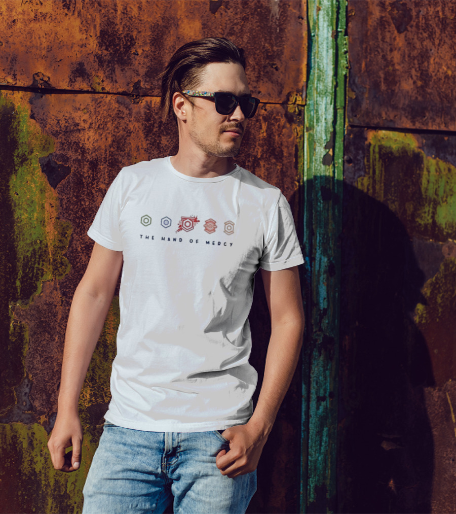 The Hand Of Mercy Five Symbol Series T-Shirt